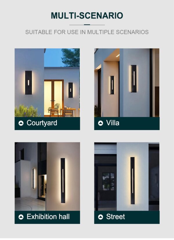 Energy Star Rated LED Wall Light – Eco-Friendly Choice - Image 4