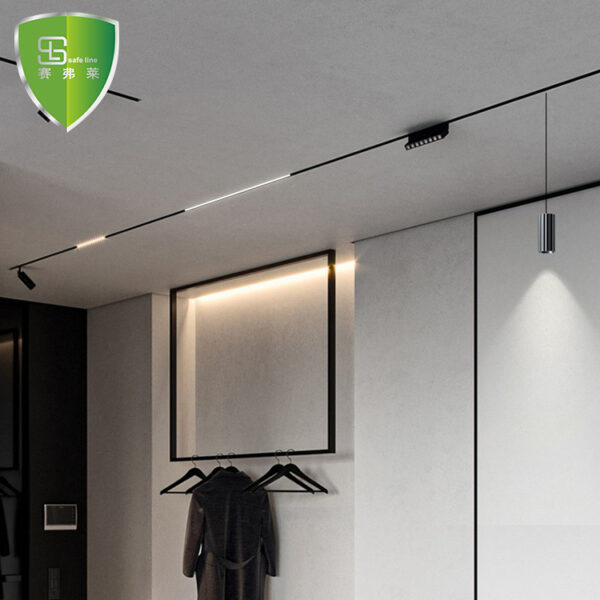 Sleek Magnetic Recessed Light - Seamless Integration into Ceilings