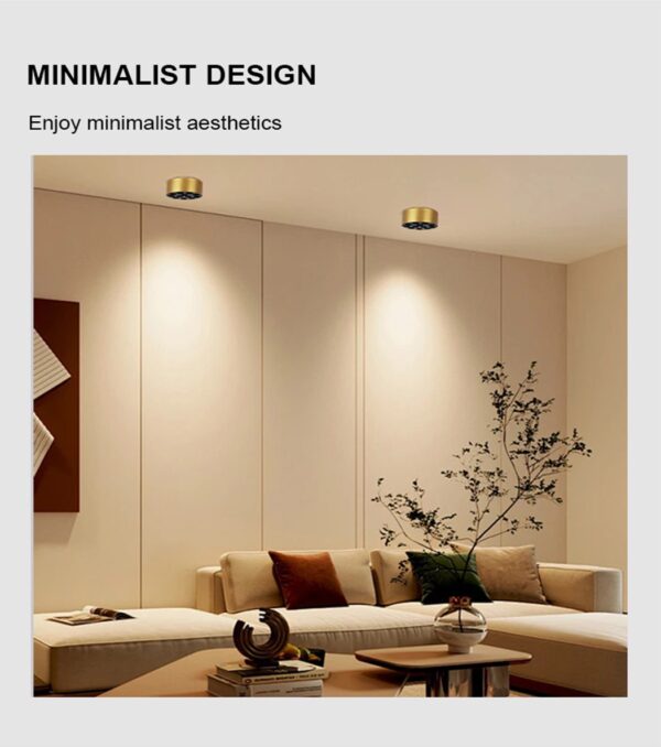 Sleek Surface Mounted LED Panel Light – Modern Illumination Solution - Image 3