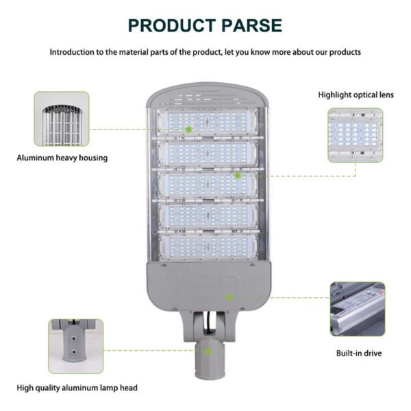 LED Street Light with Photocell – Automatic Day-Night Operation - Image 6