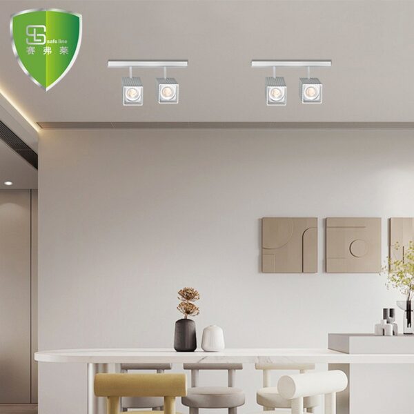 Multi-Head LED Track Light – Versatile Illumination for Any Space - Image 5