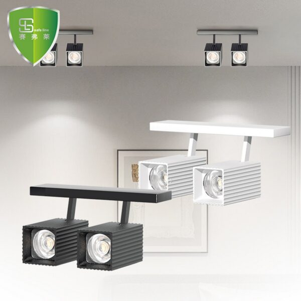 Multi-Head LED Track Light – Versatile Illumination for Any Space - Image 2