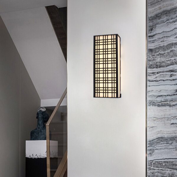 Contemporary 18W Art Deco LED Wall Sconce - Elegant Illumination - Image 4