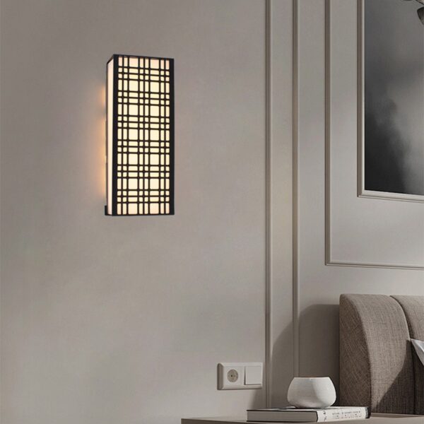 Contemporary 18W Art Deco LED Wall Sconce - Elegant Illumination - Image 2