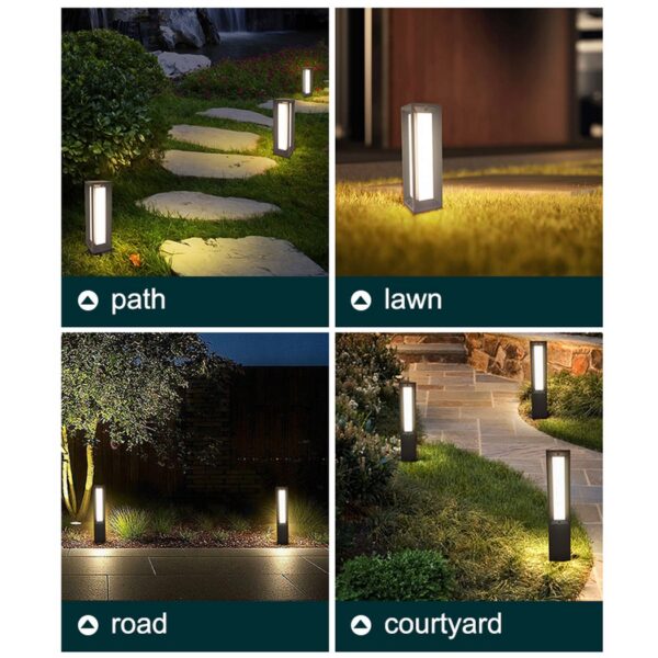 Adjustable Ground Stand Light – Elegant LED Design - Image 5
